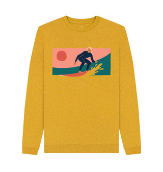 Sunflower Yellow Surfer Sweatshirt