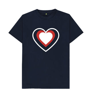 Navy Blue Mission Elixir Heart T-Shirt