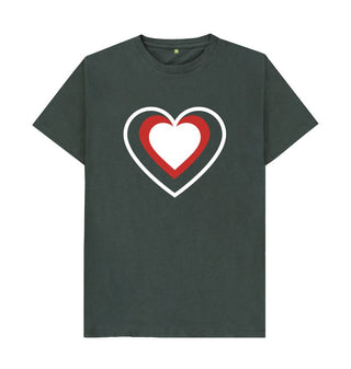 Dark Grey Mission Elixir Heart T-Shirt